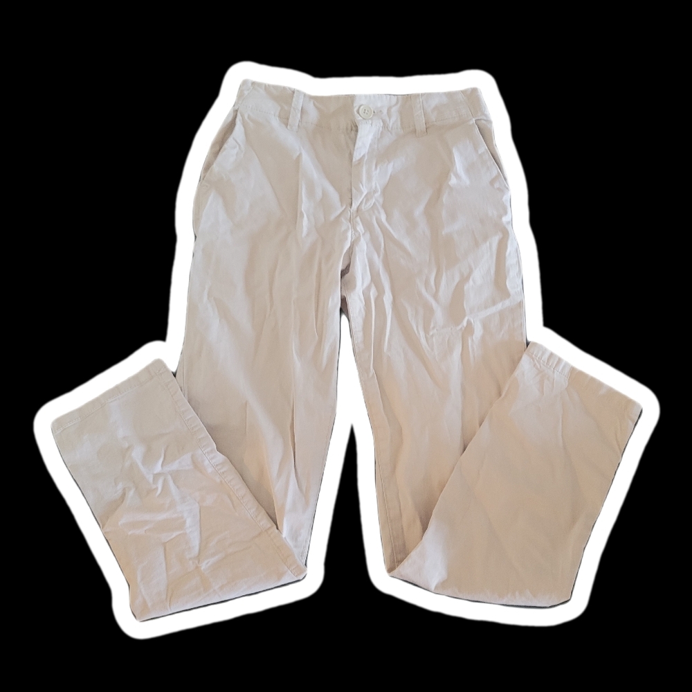 wide leg khakis